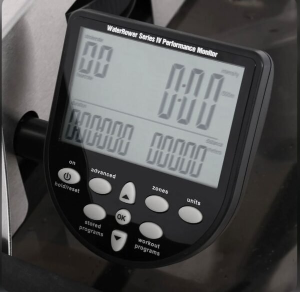 WATERROWER RAMEUR SÉRIE S1 ACIER INOXYDABLE - MONITEUR S4 – Image 5